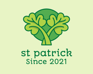 Gardening - Lucky Irish Clover logo design