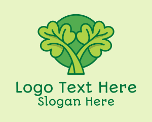 Lucky Irish Clover  Logo