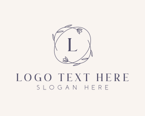 Floral Event Flower Logo