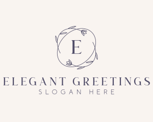 Floral Event Flower logo design