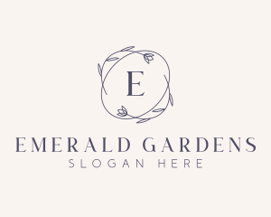 Floral Event Flower logo design