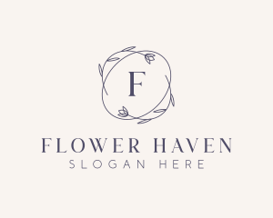 Floral Event Flower logo design