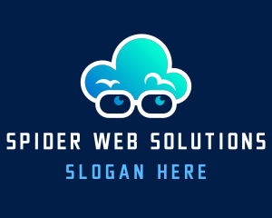 Web Geek Cloud logo design