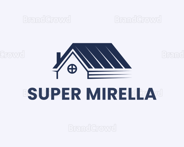 Residential House Roof Logo