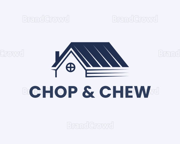 Residential House Roof Logo