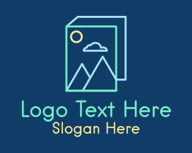 Travel - Travel Landscape Book logo design