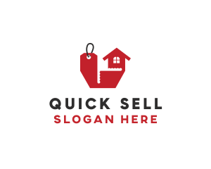 Sell - Ticket House Property logo design