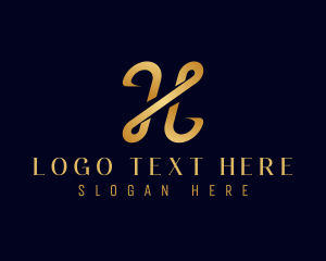 Letter H - Elegant Luxury Boutique logo design
