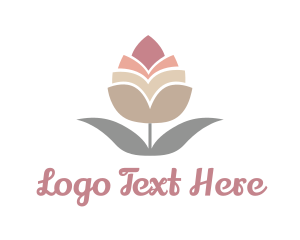Stylistic - Flower Spa Cosmetics logo design