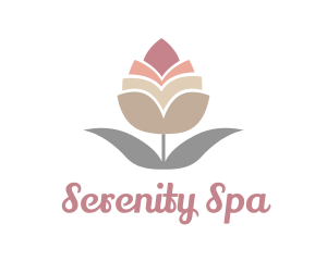 Spa - Flower Spa Cosmetics logo design