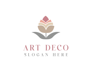 Deco - Flower Spa Cosmetics logo design