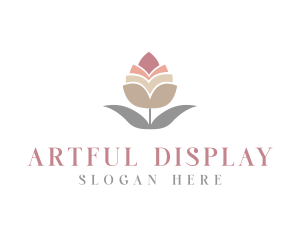 Flower Spa Cosmetics  logo design