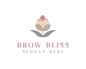 Flower Spa Cosmetics  logo design