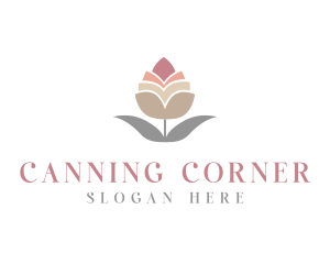 Flower Spa Cosmetics  logo design