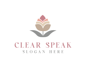 Flower Spa Cosmetics  logo design