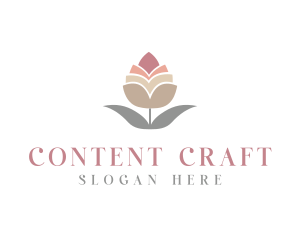 Flower Spa Cosmetics  logo design