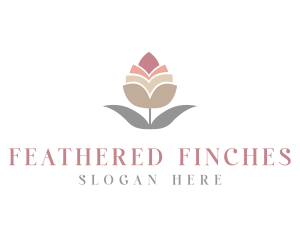 Flower Spa Cosmetics  logo design