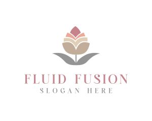 Flower Spa Cosmetics  logo design