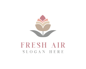 Flower Spa Cosmetics  logo design