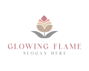 Flower Spa Cosmetics  logo design