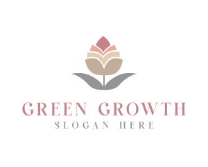 Flower Spa Cosmetics  logo design