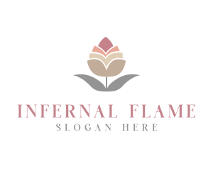 Flower Spa Cosmetics  logo design