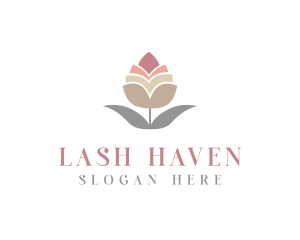 Flower Spa Cosmetics  logo design