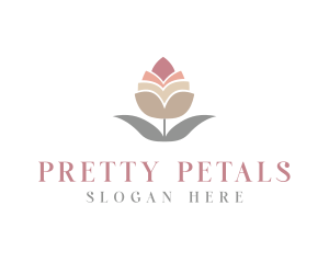 Flower Spa Cosmetics  logo design