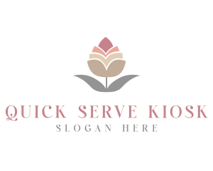 Flower Spa Cosmetics  logo design