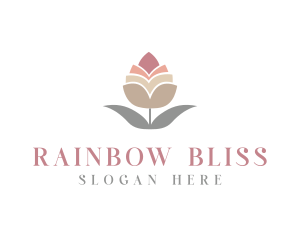 Flower Spa Cosmetics  logo design