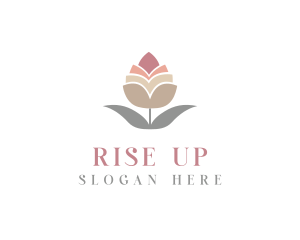 Flower Spa Cosmetics  logo design