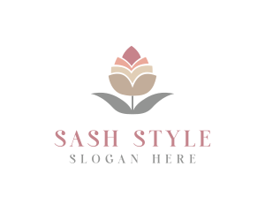 Flower Spa Cosmetics  logo design