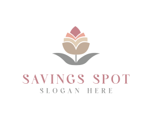 Flower Spa Cosmetics  logo design