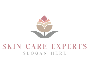 Flower Spa Cosmetics  logo design