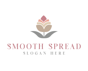 Flower Spa Cosmetics  logo design