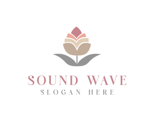 Flower Spa Cosmetics  logo design