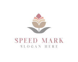 Flower Spa Cosmetics  logo design