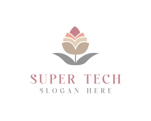 Flower Spa Cosmetics  logo design