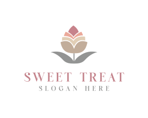 Flower Spa Cosmetics  logo design