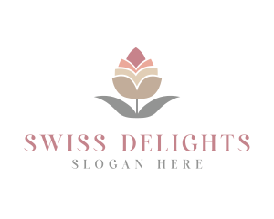 Flower Spa Cosmetics  logo design