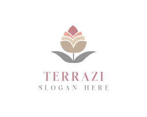 Flower Spa Cosmetics  logo design