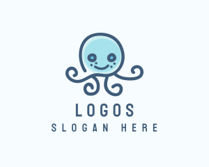 Pet - Happy Aquatic Jellyfish logo design