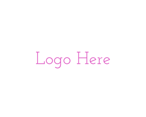 Pink And White - Timeless Elegant Boutique logo design