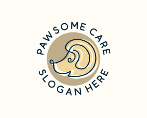 Pet Dog Veterinarian logo design