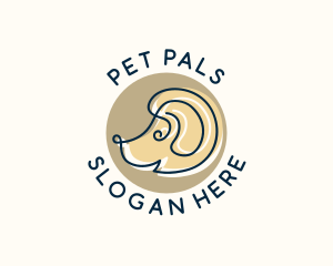 Pet Dog Veterinarian logo design