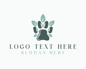 Leaf - Eco Paw Veterinary logo design