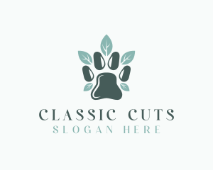 Eco Paw Veterinary logo design