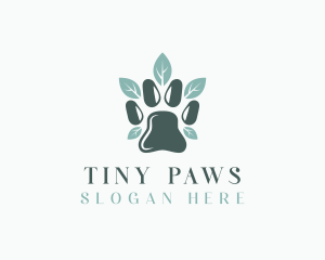 Eco Paw Veterinary logo design