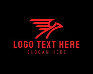 Minimalist - Fast Bird Logistics logo design