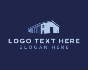 Logistics - Manufacturing Warehouse Depot logo design